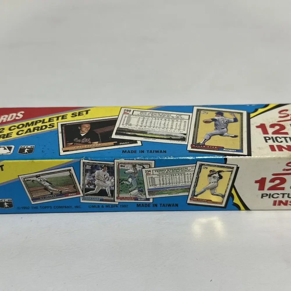 Topps 1992 Micro Baseball Cards -Set of 792 + 12 Micro Gold Cards NIB MLB